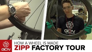 How A Zipp Carbon Fiber Wheel Is Made – Inside The Zipp Factory [upl. by Llehsyar]