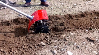 BASEH Mini Çapalama Aparatı Benzinli Tırpan Motoru için  Mini Tiller Apparatus For Brushcutter [upl. by Gennaro]