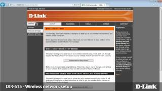 How to set up DIR615 Wireless N Router [upl. by Enyrhtac171]