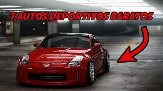 7 AUTOS DEPORTIVOS BARATOS PARA ESTUDIANTES VERSION TUNING I RACEMAN [upl. by Carroll]