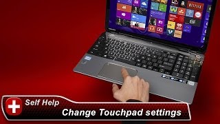 Toshiba HowTo Changing your touchpad settings [upl. by Aimekahs]