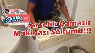 Arçelik Çamaşır Makinesi Kazan Sökümü Nasıl [upl. by Theobald]