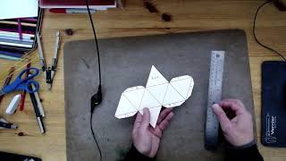 How to Construct Platonic Solid Models from Paper [upl. by Rakso594]