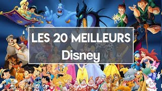 LES 20 MEILLEURS DESSINS ANIMÉS DISNEY [upl. by Nerraf383]