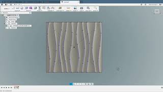Fusion 360  Wavy Panel [upl. by Landy]