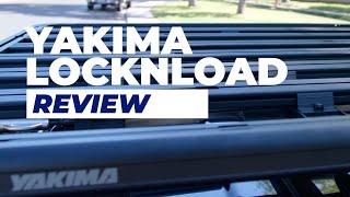 Yakima LockNLoad Roof Platform Review [upl. by Kciremed]