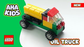 Lego Oil Truck Building Instructions — LEGO Classic 10696 [upl. by Mellette]