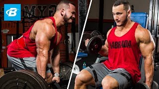 HighVolume Back amp Biceps Workout  Hunter Labrada [upl. by Seften858]