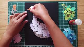 Taller Mosaico papel [upl. by Ssalguod]