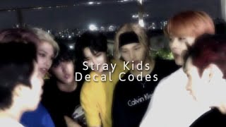 ROBLOX  Stray Kids Decal Codes [upl. by Alexandria]