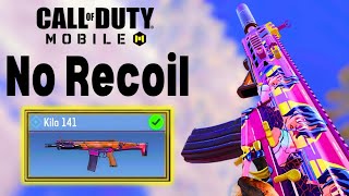 COD Mobile S8 Best Kilo 141 Loadout for Minimal Recoil [upl. by Maurer]