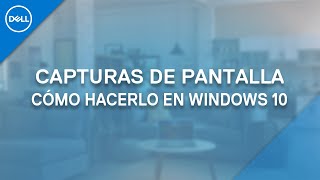 Cómo hacer capturas de pantalla en Windows 10  Capturar pantalla en Windows [upl. by Noterb53]