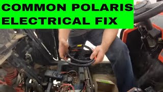 Polaris SXSUTV Common Electrical Fix [upl. by Artsa]