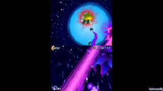 Sonic Colors DS  Super Sonic  Secret Boss  NegaMother Wisp [upl. by Liebermann]