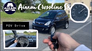 Aixam Crossline S8 2012 POV Drive Highspeed [upl. by Zetrauq]