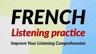 French Listening for Beginners recorded by Real Human Voice [upl. by Runck]