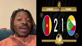 QUALIFICATION HONTEUSE DU CAMEROUN  FÉLICITATIONS AUX COMORIENS  VNR [upl. by Attenahs952]