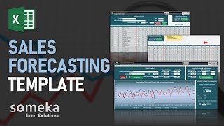 Sales Forecasting Template  Demand Planning and Forecasting Using Excel [upl. by Yetac]