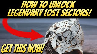 How To Unlock Legendary Lost Sectors Guide Destiny 2 Season of The Hunt [upl. by Thanh104]