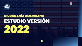 Estudio de ciudadanía americana  Versión 2022 [upl. by Eseneg]