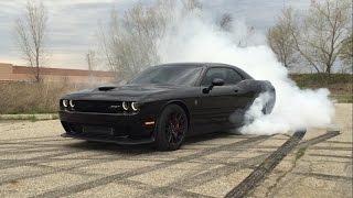 Hellcat Challenger amp Hellcat Charger Burnout [upl. by Ripley770]