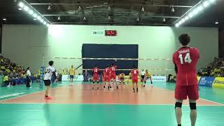 Volleyball Japan vs Brazil  Friendly Match Highlights Court View [upl. by Desdamonna709]