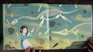 Story Time Dinosaur Lady The Daring Discoveries of Mary Anning the First Paleontologist [upl. by Gorlicki]