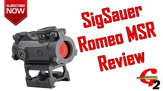 Sig Sauer Romeo MSR Review and Testing [upl. by Ardnossak]