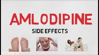 AMLODIPINE side effects [upl. by Starinsky417]