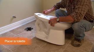 Comment installer des toilettes [upl. by Shana]