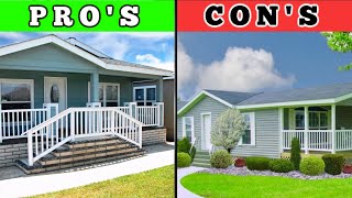 Mobile Homes Pros and Cons  Manufactured Homes [upl. by Doownyl]