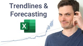 Forecasting in Excel Tutorial [upl. by Arracat]