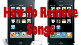 How To Remove Songs From Your Iphone and Ipod With Itunes [upl. by Ayiak672]