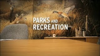 Parks and Recreation Opening Theme Credits Extended [upl. by Martinson]