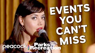 all the UNMISSABLE EVENTS in parks  Parks And Recreation [upl. by Bishop]