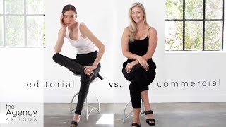 How To  Pose Like a Model  Editorial vs Commercial [upl. by Jamilla105]