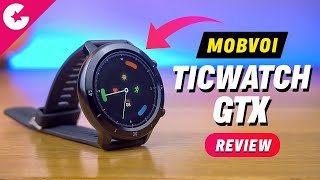 Mobvoi TicWatch GTX Smartwatch Unboxing amp Review [upl. by Heindrick]