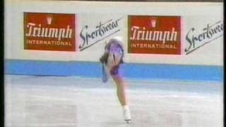 Nancy Kerrigan USA  1991 World Figure Skating Championships Ladies Original Program [upl. by Cherice]