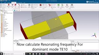 Rectangular Waveguide from CST especially for LAB [upl. by Lorelie746]