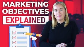 Marketing Objectives Explained  10 Examples [upl. by Morehouse342]