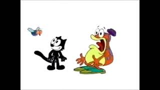 Twisted Tales of Felix the Cat Treats CBS Saturday Morning Bumpers 19951996 [upl. by Erialcyram]