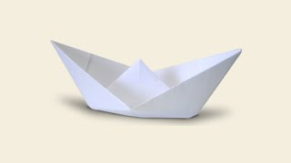 como hacer un barco de papel fácil y rápido [upl. by Chloe]