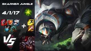 JUNGLE Skarner vs Shaco  EU Challenger Patch 1424 [upl. by Caddaric]