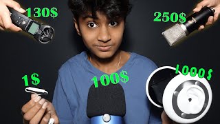 1 Microphone VS 1000 Microphone ASMR [upl. by Lowry774]