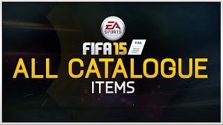 FIFA 15  All Catalogue Items [upl. by Marie-Jeanne]