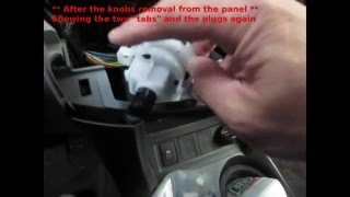 Replace Bulbs on HeatAC Control Panel 2012 Toyota Rav4 [upl. by Morissa]