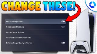 You MUST Change These PS5 Settings [upl. by Akapol]