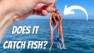 I Tried Fishing Offshore With An ARTIFICIAL OCTOPUS Jig [upl. by Skippy622]