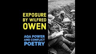 Analysis of Exposure by Wilfred Owen [upl. by Htieh]