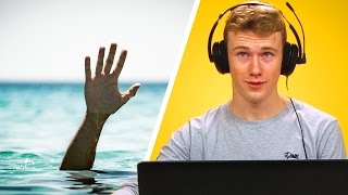 Lifeguards Play Drowning Simulator [upl. by Devaney]